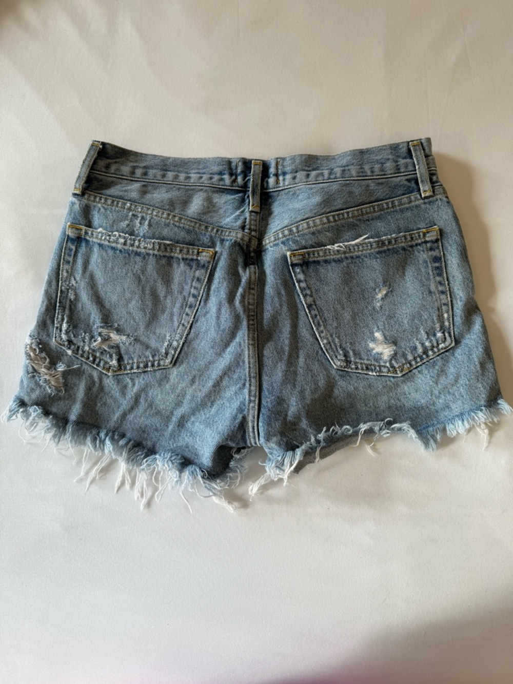 AGOLDE Parker Cutoff Jean Shorts - Picture 3 of 6